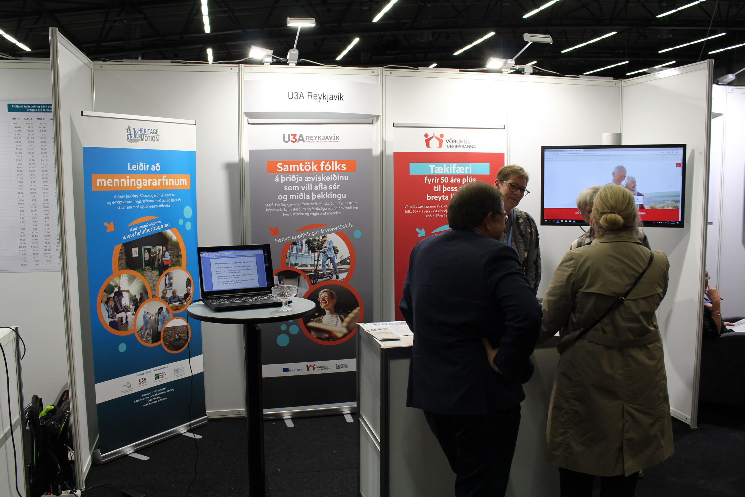 HeiM at the Researcher's Night in Iceland