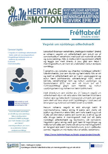 HeiM Newsletter 5 IS