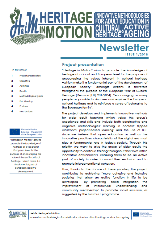 Newsletter 1 EN